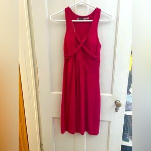 Athleta women’s racerback sundress with built-in bra size XS